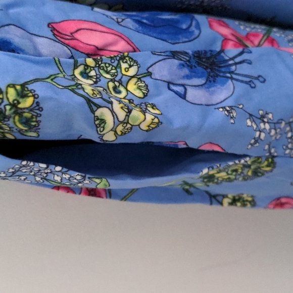 RSVP by Talbots Women's Size 2P Floral Print Sleeveless Lined Dress w/Pockets - Picture 11 of 13